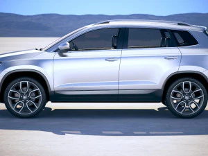 Skoda Karoq 2018 3D Model