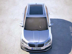 Skoda Karoq 2018 3D Model