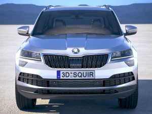 Skoda Karoq 2018 3D Model