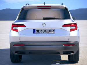 Skoda Karoq 2018 Modèle 3D