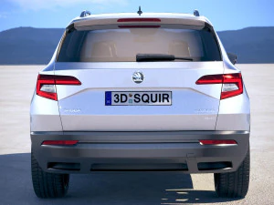 Skoda Karoq 2018 3D Model