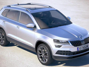 Skoda Karoq 2018 3D Model