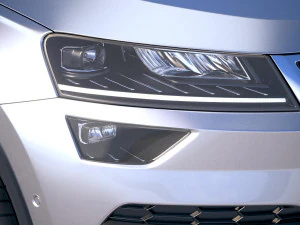 Skoda Karoq 2018 3D Model
