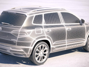 Skoda Karoq 2018 Modèle 3D