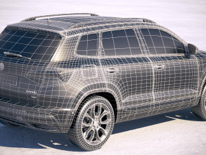Skoda Karoq 2018 Modèle 3D