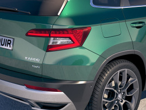 Skoda Karoq Scout 2019 3D 模型
