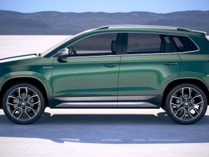 Skoda Karoq Scout 2019 3D 模型