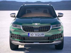 Skoda Karoq Scout 2019 3D 模型