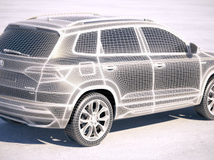 Skoda Karoq Scout 2019 3D 模型
