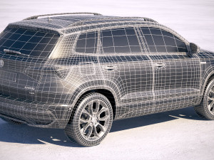 Skoda Karoq Scout 2019 3D 模型