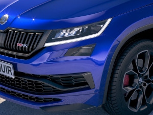 Skoda Kodiaq RS 2019 3D मॉडल