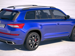Skoda Kodiaq RS 2019 3D मॉडल
