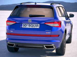 Skoda Kodiaq RS 2019 3D मॉडल