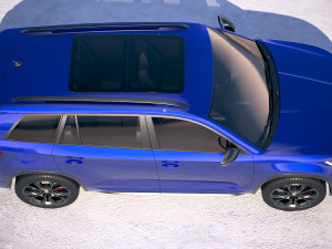 Skoda Kodiaq RS 2019 3D मॉडल