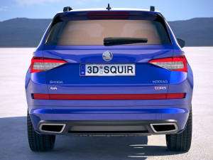 Skoda Kodiaq RS 2019 3D मॉडल