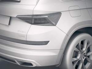 Skoda Kodiaq RS 2019 3D मॉडल
