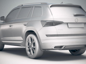Skoda Kodiaq RS 2019 3D मॉडल