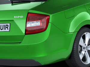 Skoda Rapid Sedan 2018 3D 模型
