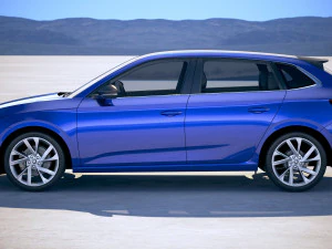 Skoda Scala 2019 3D Model