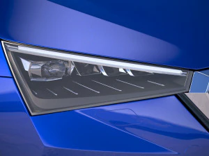 Skoda Scala 2019 3D Model