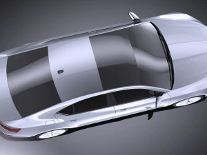 Skoda Superb 2017 vray 3D Model