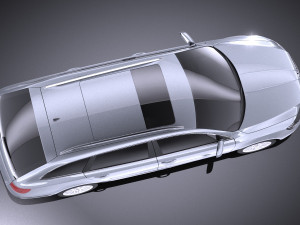Skoda Superb Combi 2014 vary 3D मॉडल