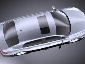 Skoda Superb Sedan 2014 vray 3D Model