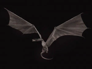 Drag&oacute;n Hobbit Smaug Modelo 3D