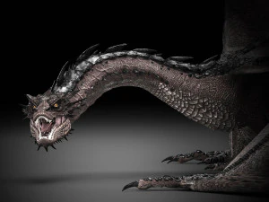 Drag&oacute;n Hobbit Smaug Modelo 3D