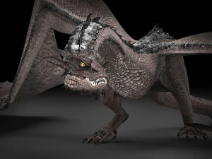 Drag&oacute;n Hobbit Smaug Modelo 3D