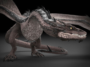 Smaug Hobbit Dragon Modelo 3D