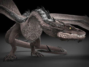 Drag&oacute;n Hobbit Smaug Modelo 3D