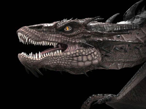 Drag&oacute;n Hobbit Smaug Modelo 3D
