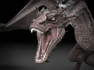 Smaug Hobbit Dragon Modelo 3D