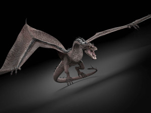 Smaug Hobbit Dragon Modelo 3D