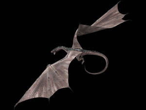 Smaug Hobbit Dragon Modelo 3D