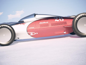 So-Cal Belly Tank Bonneville 3D मॉडल