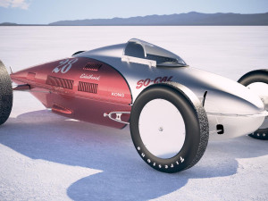 So-Cal Belly Tank Bonneville 3D मॉडल