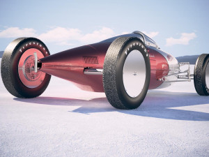So-Cal Belly Tank Bonneville 3D मॉडल