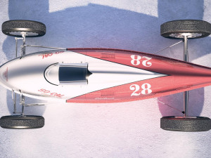 So-Cal Belly Tank Bonneville 3D मॉडल
