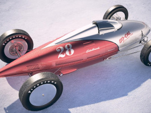 So-Cal Belly Tank Bonneville 3D मॉडल
