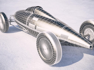 So-Cal Belly Tank Bonneville 3D मॉडल