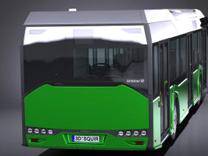 Solaris Urbino 12 IV 2017 3D Model