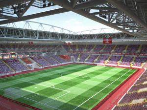 莫斯科斯巴达克竞技场 3D 模型