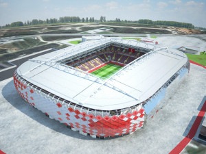 Spartak Arena Moscow 3Dモデル