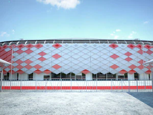 Spartak Arena Moscow 3D Model