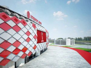 Spartak Arena Moscow 3D Model