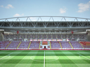 Spartak Arena Moscow 3Dモデル