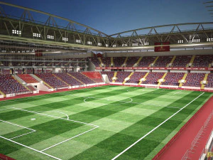 Spartak Arena Moscow 3D Model