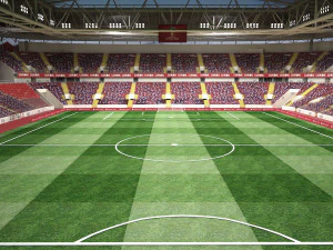 Spartak Arena Moscow 3D Model